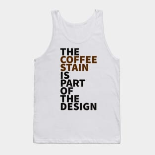 Coffee Stain Tank Top